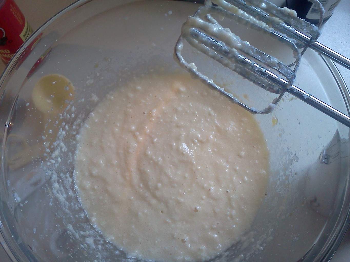 beat together butter & sugar, then eggs & vanilla. Sugar Dish Me