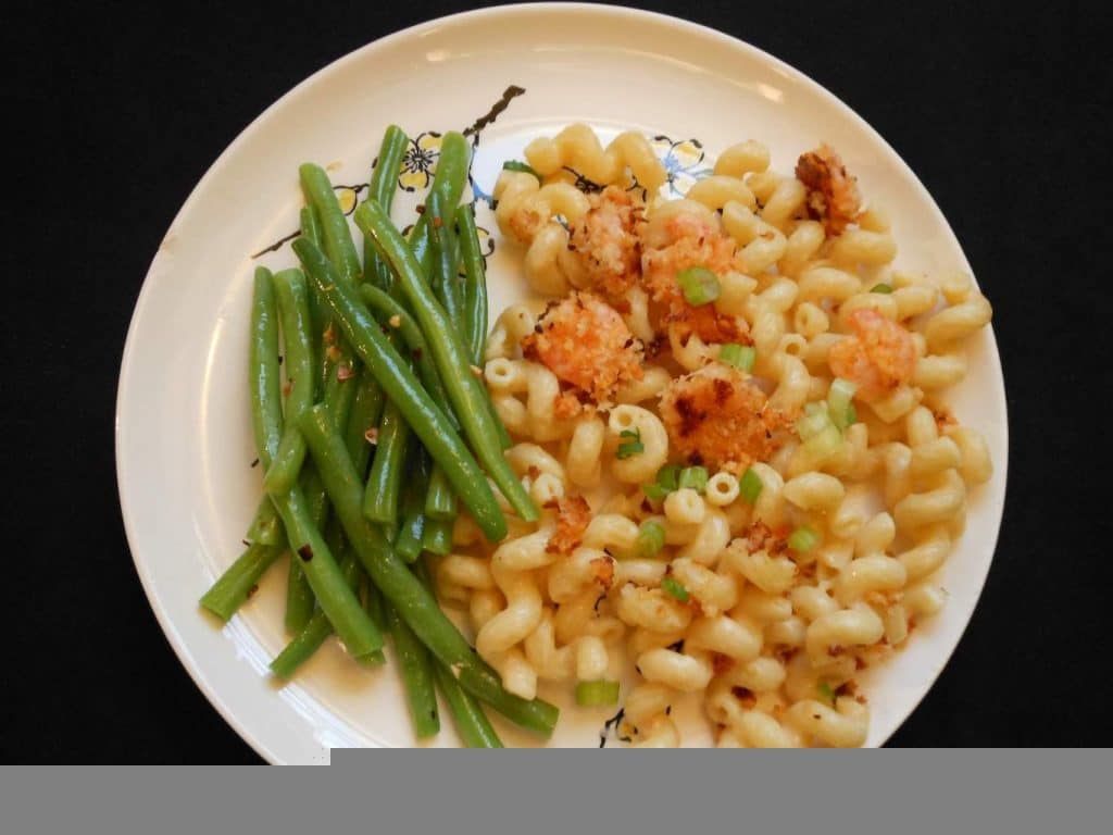 Firecracker Shrimp Macaroni and Cheese