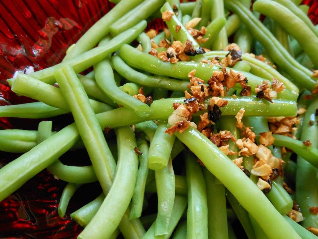 Garlicky Green Beans
