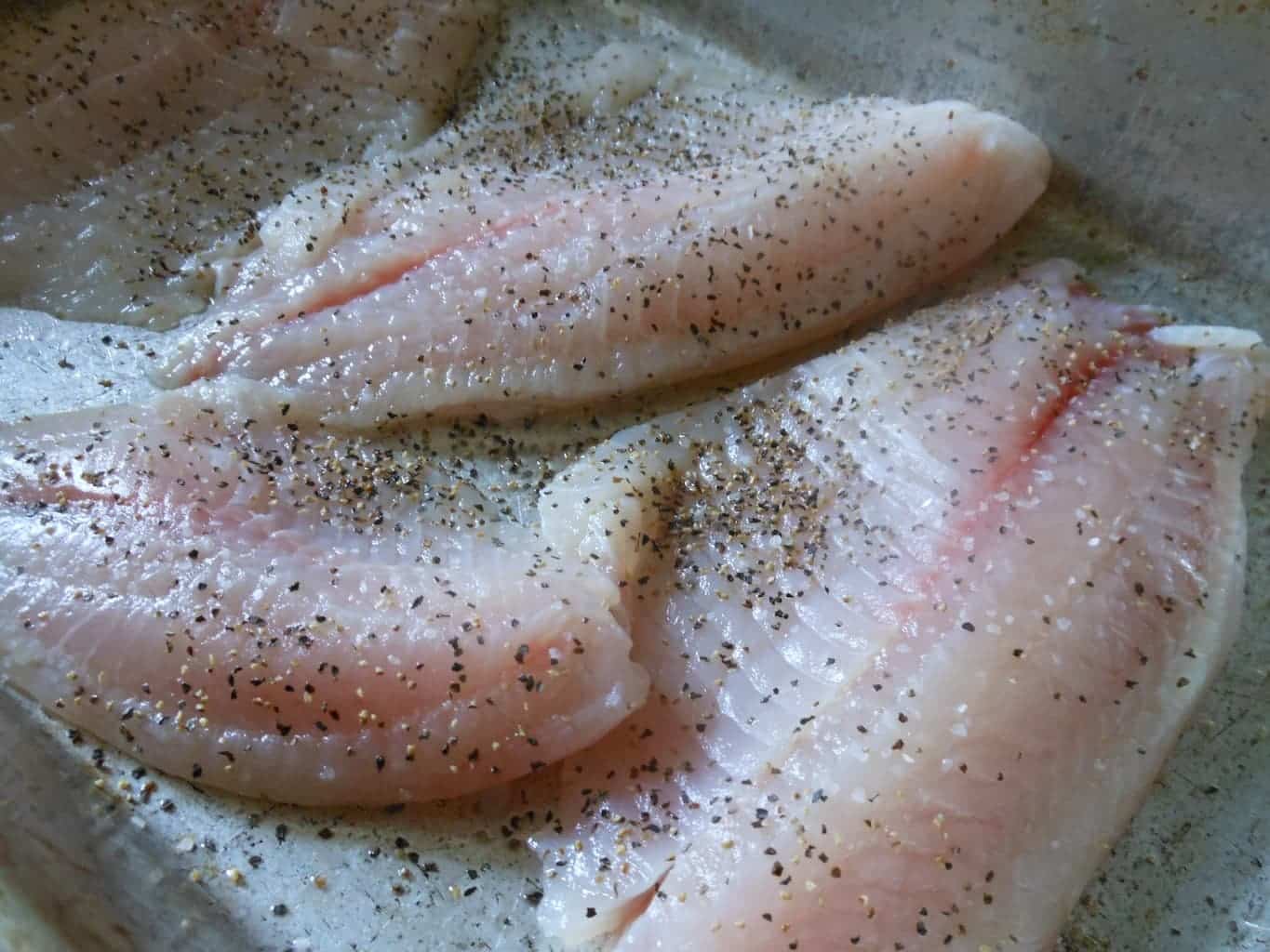 salt & peppered tilapia Sugar Dish Me