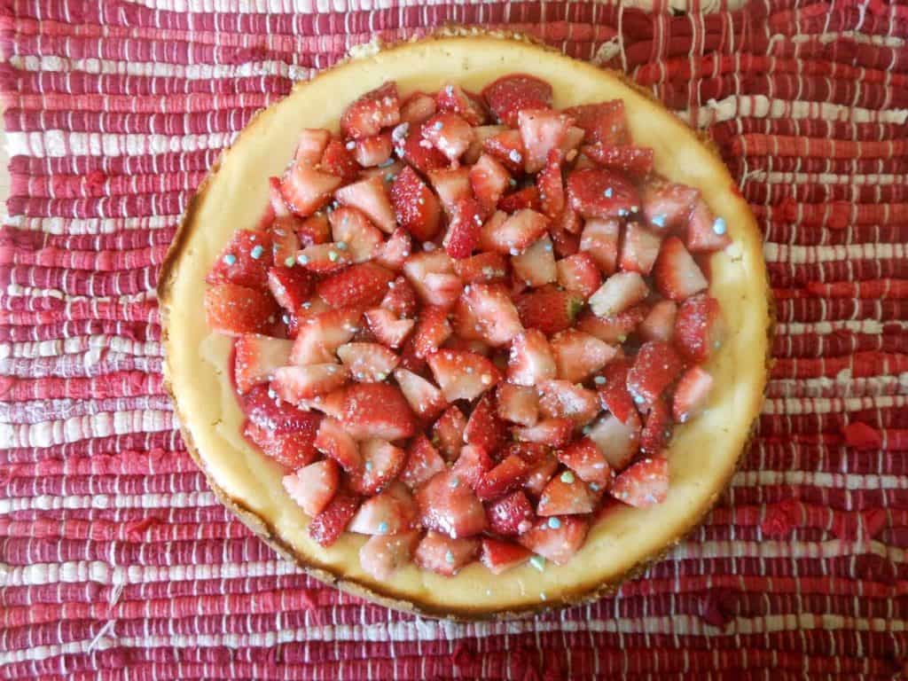 sweet and sour cheesecake