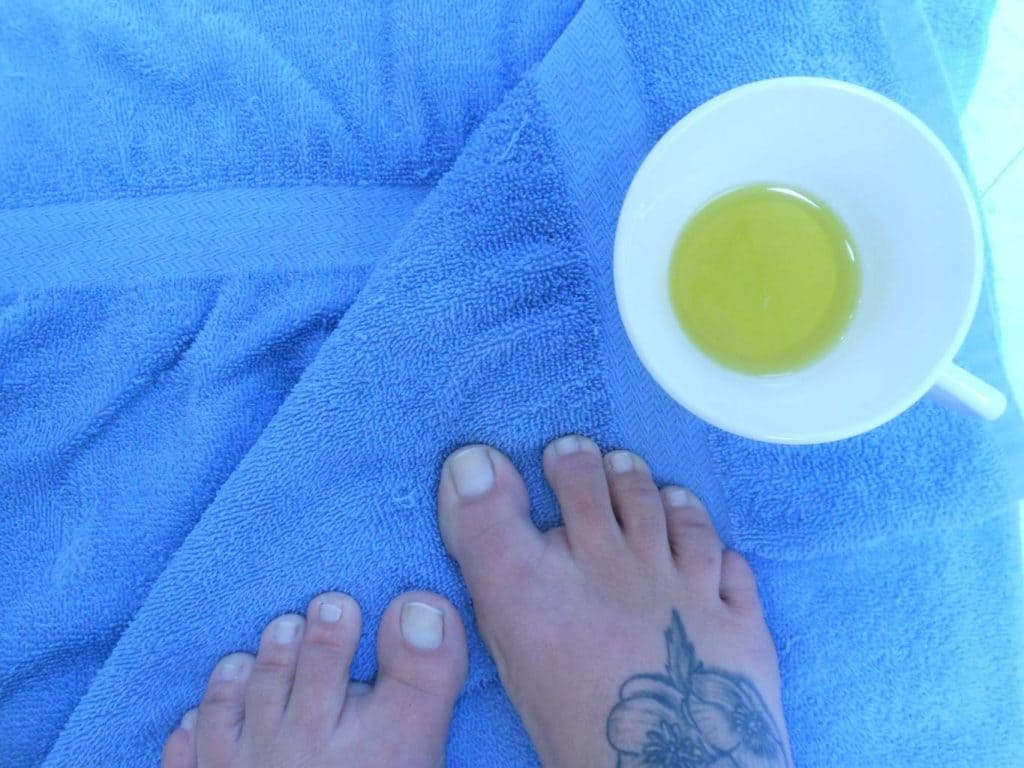 olive oil scrub
