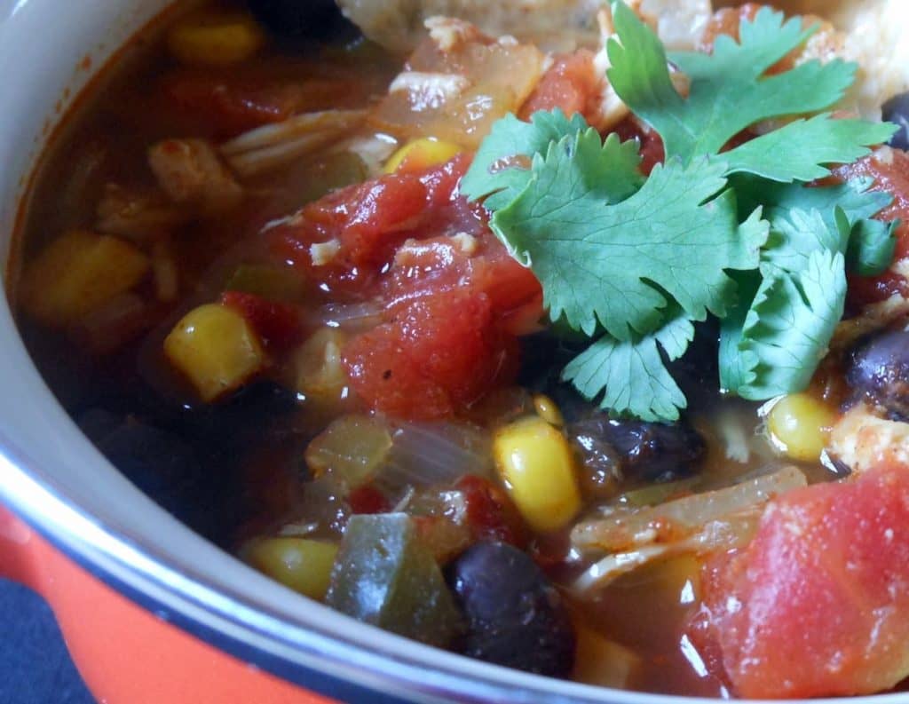 Slow Cooker Chicken Tortilla Soup 2 easy slow cooker soup recipe