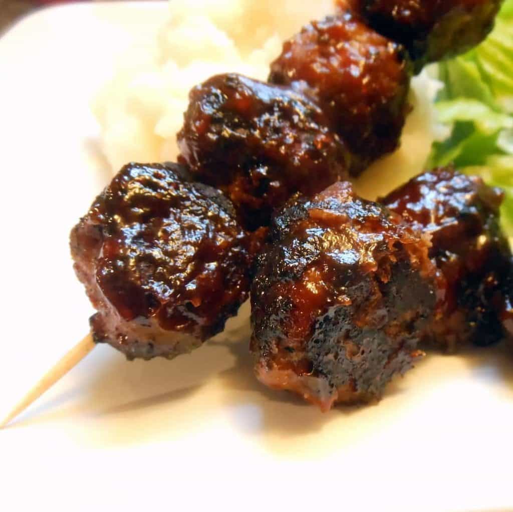 BBQ Turkey Meatballs easy meatball supper