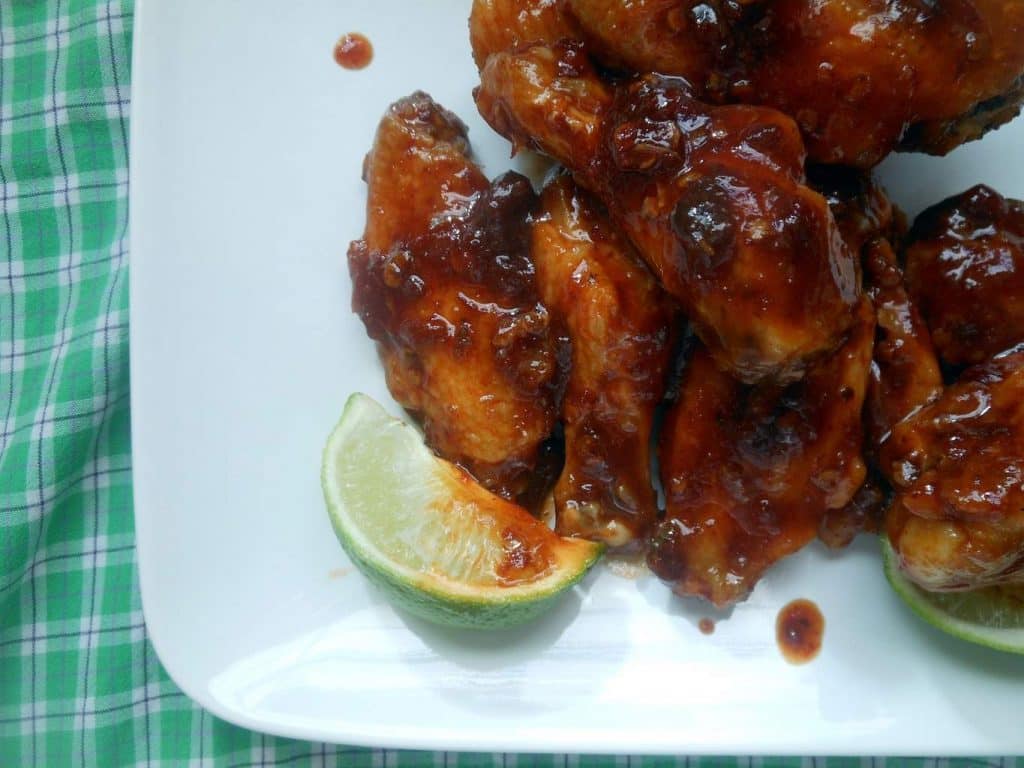 honey chipotle lime chicken wing recipe
