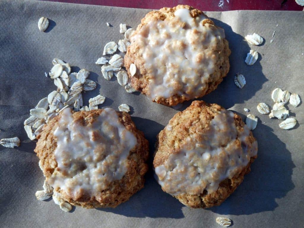 Meyer Lemon Oatmeal Cookies