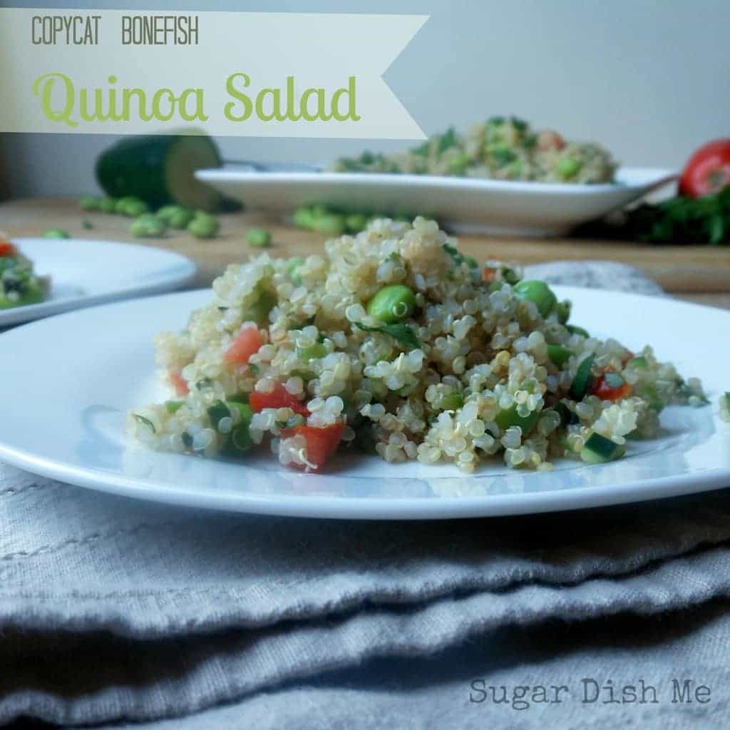 Copycat Bonefish Quinoa Salad Sugar Dish Me
