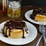 Permalink to: Bourbon Cheesecake with Boozy Chocolate for Two Bourbon Cheesecake for Two
