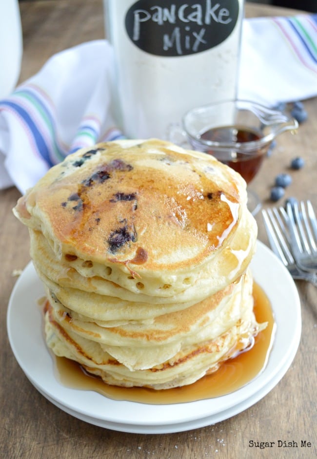 Dish a Homemade Pancake Mix Sugar make fluffy to  Me   pancakes Fluffy mix how box from