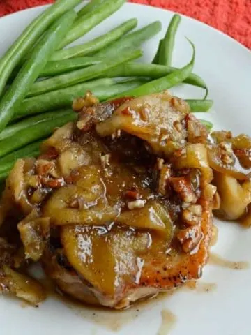 Caramel Apple Pork Chop Recipe