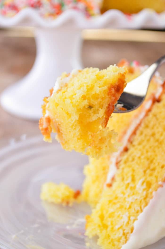 A bite of Citrus Cake