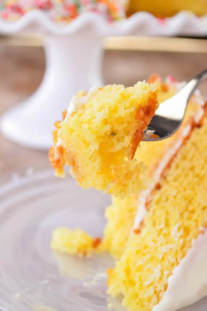 A bite of Citrus Cake