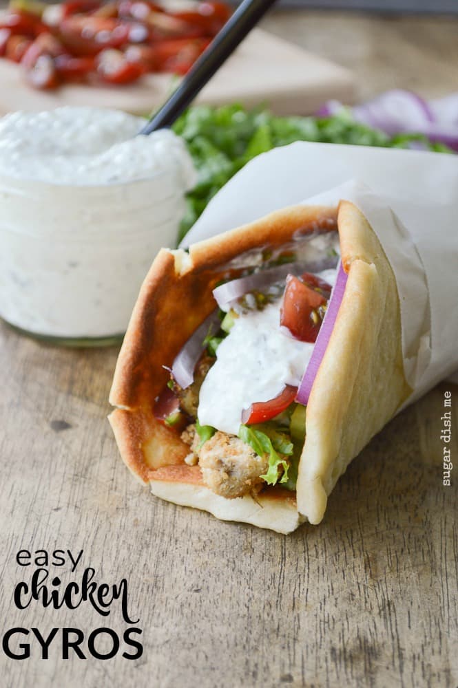 Easy Chicken Gyros Recipe