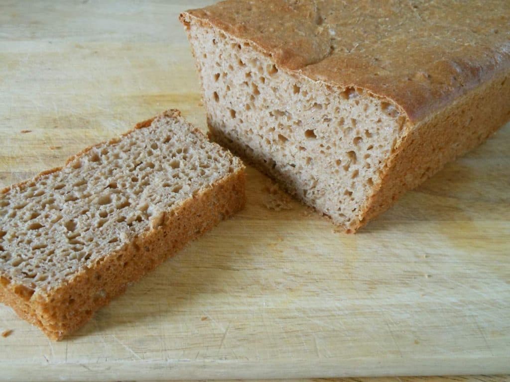 No Knead Whole Wheat Sandwich Bread