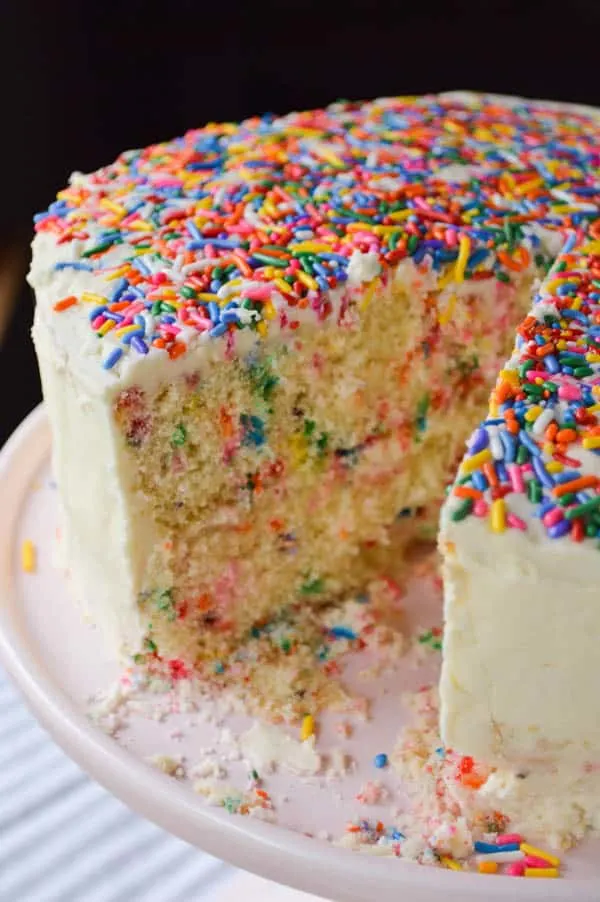 Sprinkle Cake for Birthdays