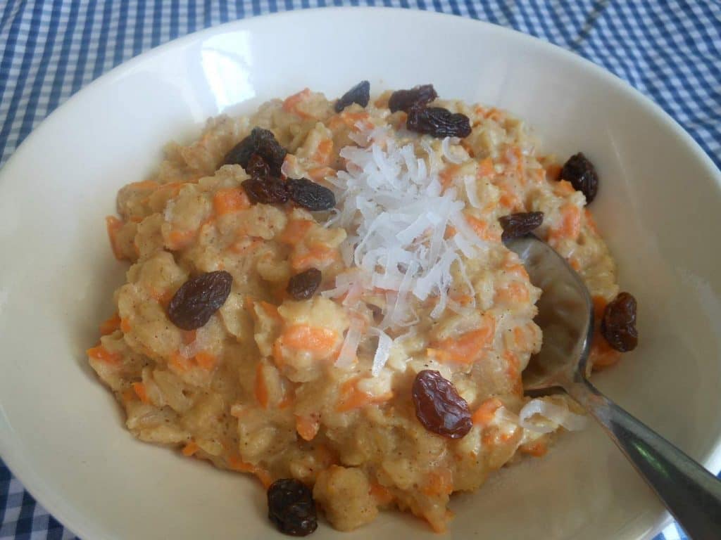 Carrot Cake Oatmeal Recipe