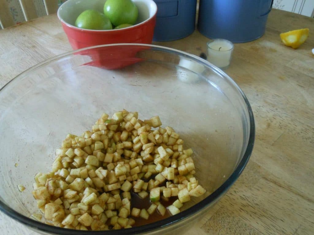 Mini Apple Pies with Wonton Wrappers