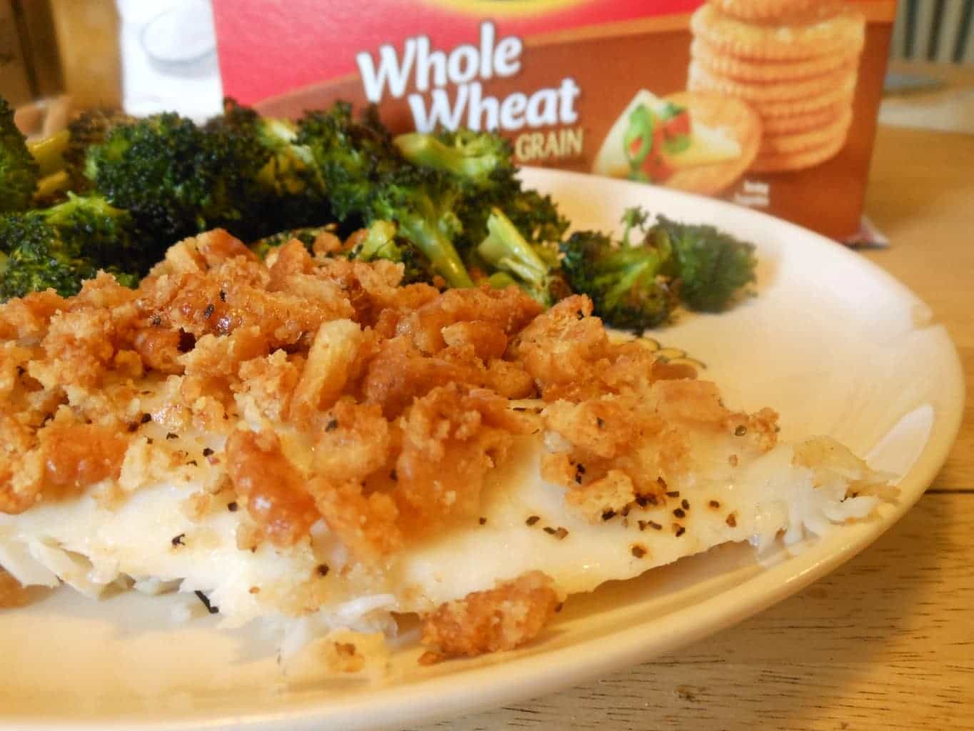 Buttery Baked Ritz Tilapia Sugar Dish Me