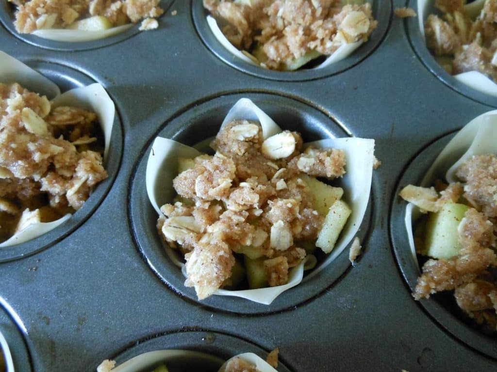 Mini Apple Pies with Wonton Wrappers