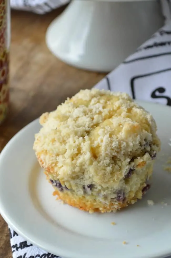 From Scratch Blueberry Muffins