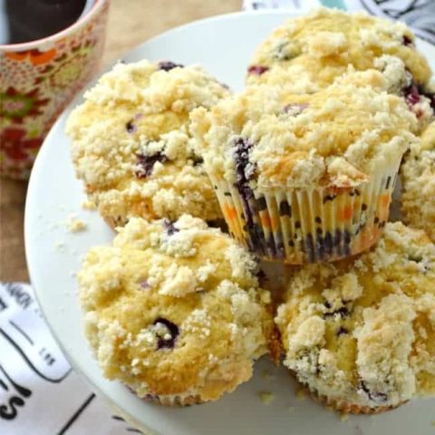 Blueberry Lemon Muffins-image
