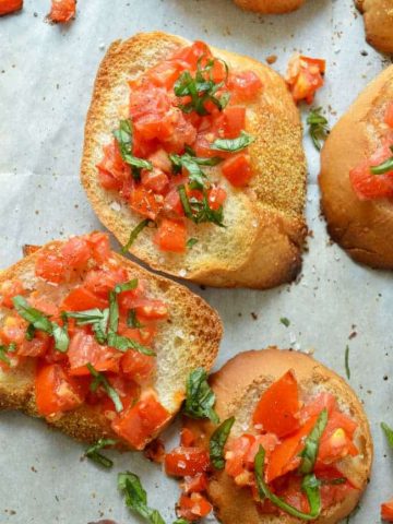 Fresh Tomato Bruschetta Recipe