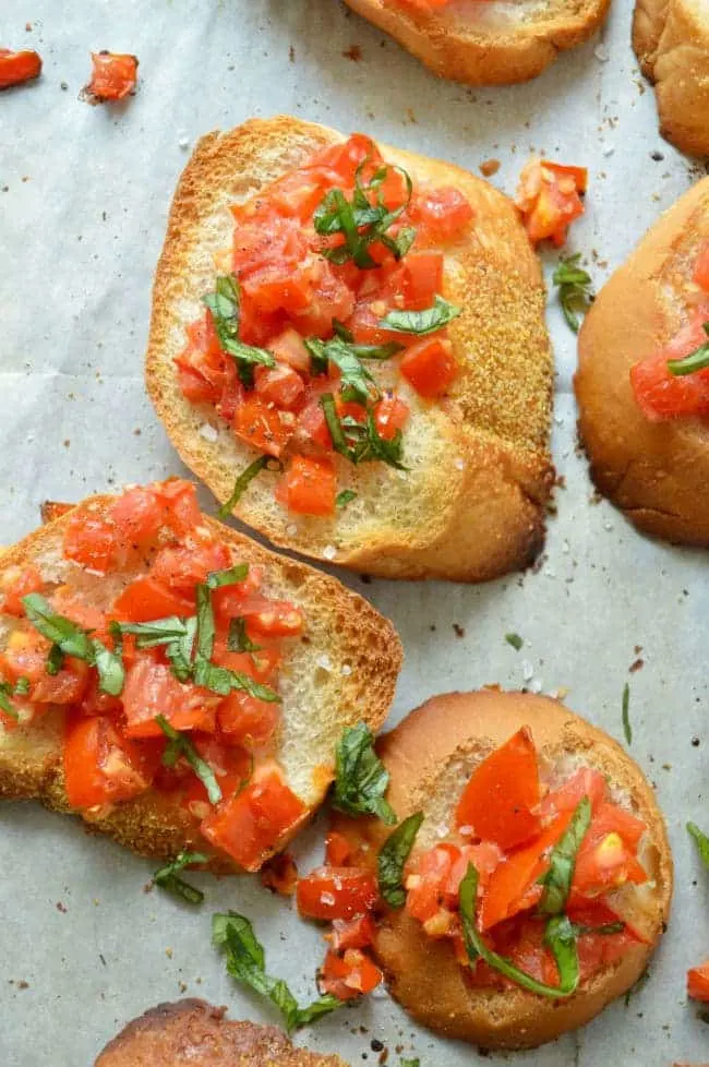 Fresh Tomato Bruschetta Recipe