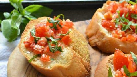 Fresh Tomato Bruschetta Recipe