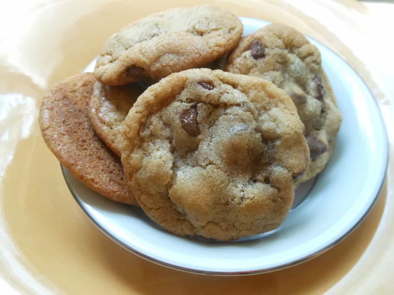 Big Fat Chewy Chocolate Chip Cookies - Sugar Dish Me