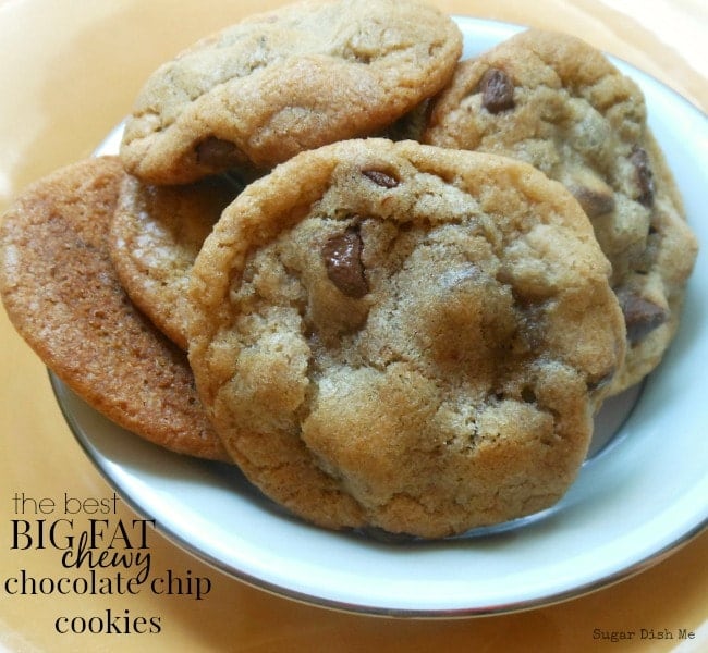 The Best Big Fat Chewy Chocolate Chip Cookies