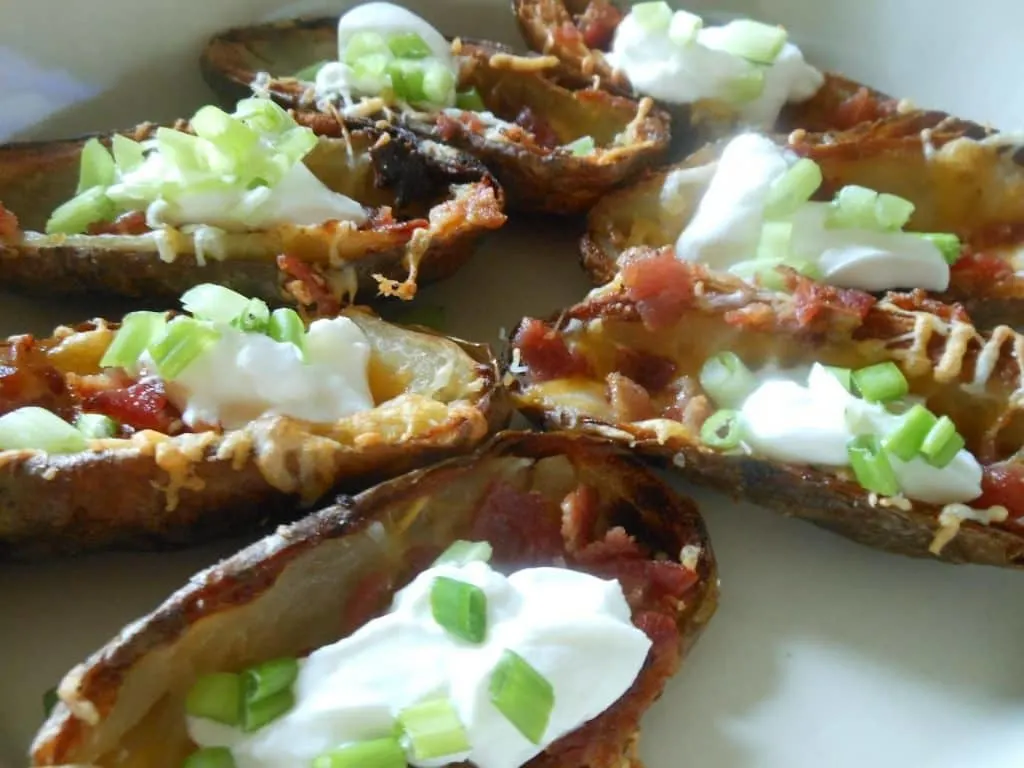 Loaded Baked Potato Skins