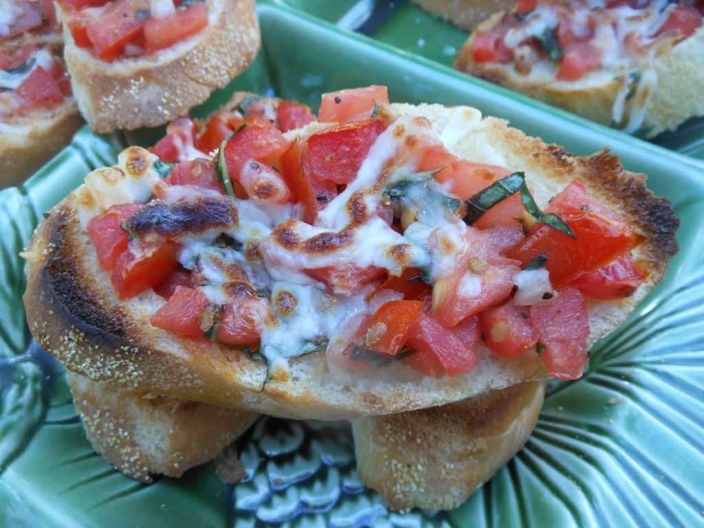 Fresh Tomato Basil Bruschetta