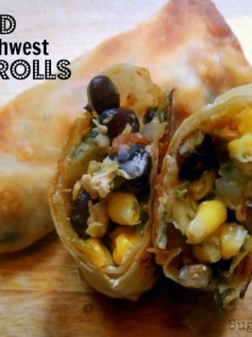 Baked Southwest Egg Rolls