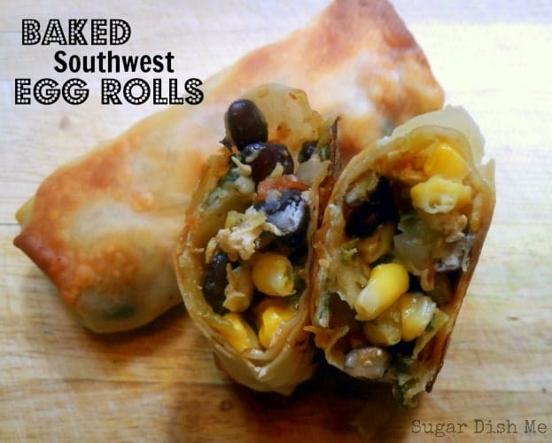 Baked Southwest Egg Rolls