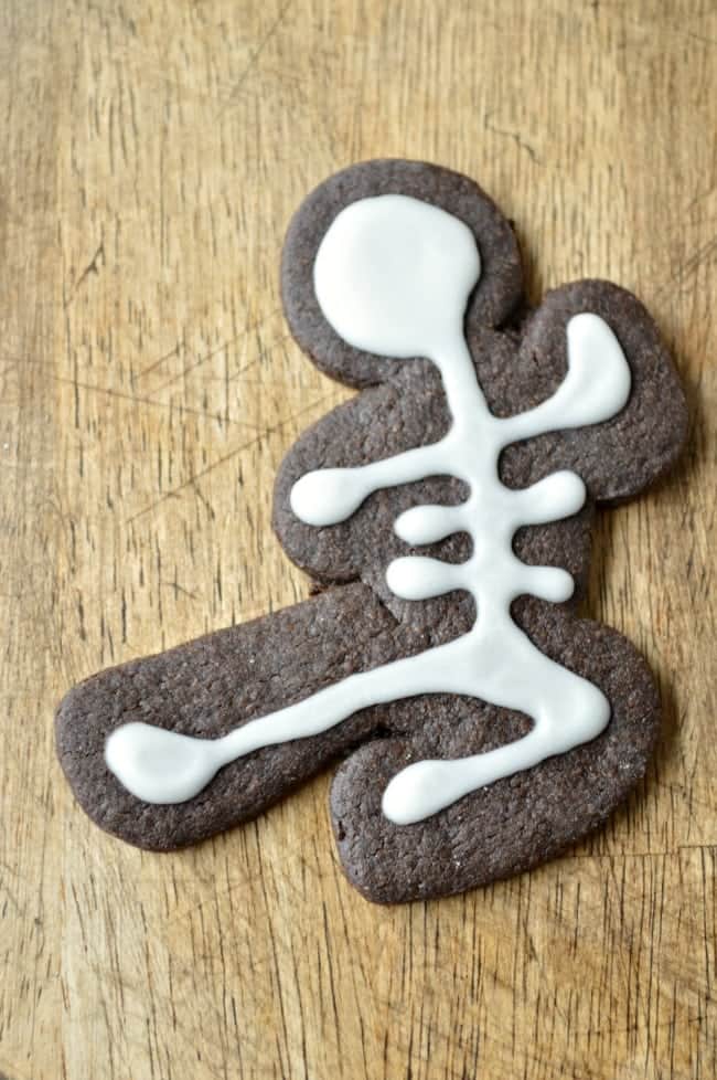 Ninja Skeleton Cookie