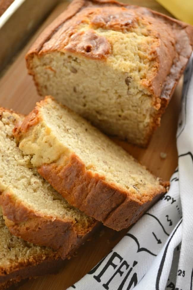 Banana Bread with Cream Cheese