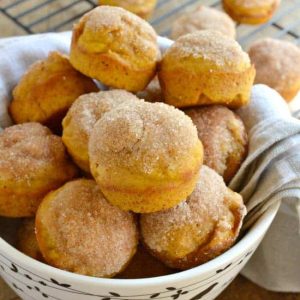 Pumpkin Donut Hole Muffin Recipe