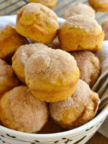 Pumpkin Donut Hole Muffin Recipe