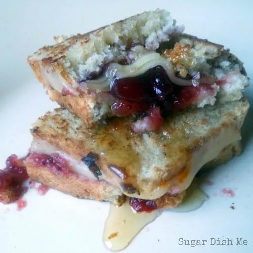 Cranberry Honey Grilled Cheese