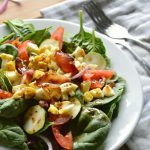 Hot Bacon Vinaigrette Salad