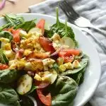 Hot Bacon Vinaigrette Salad