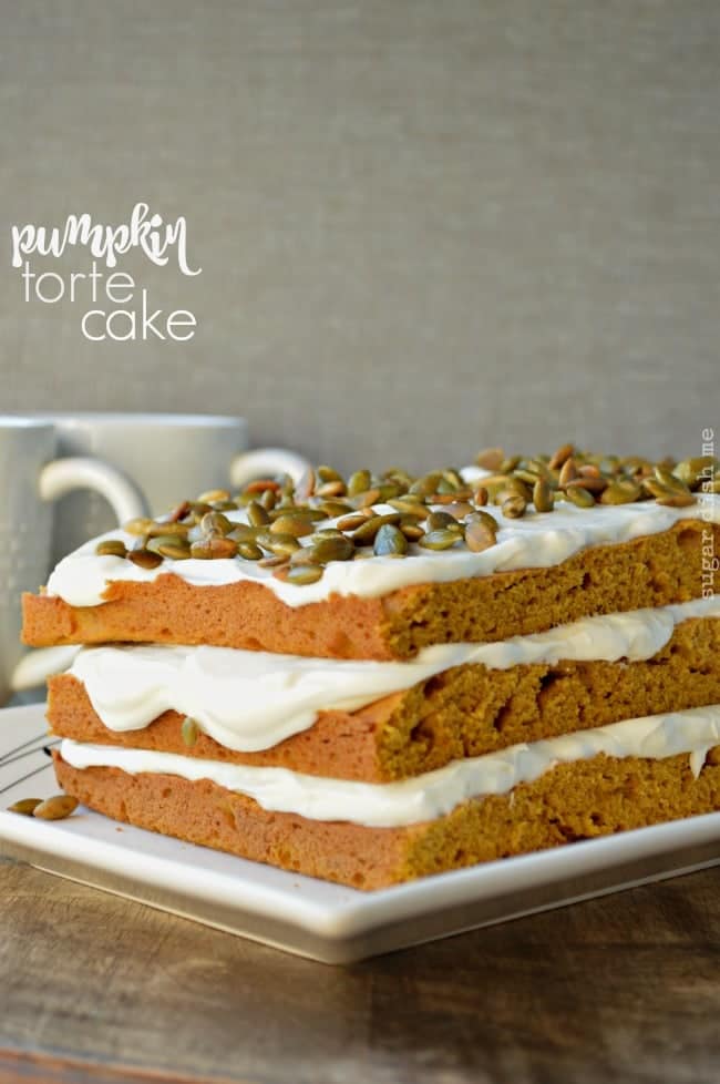 Pumpkin Torte Cake