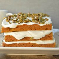 Easy Pumpkin Layer Cake