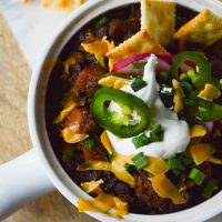 The Best Sweet Potato Chili