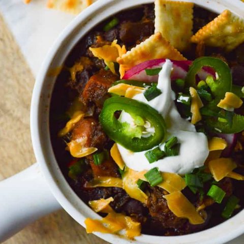 The Best Sweet Potato Chili