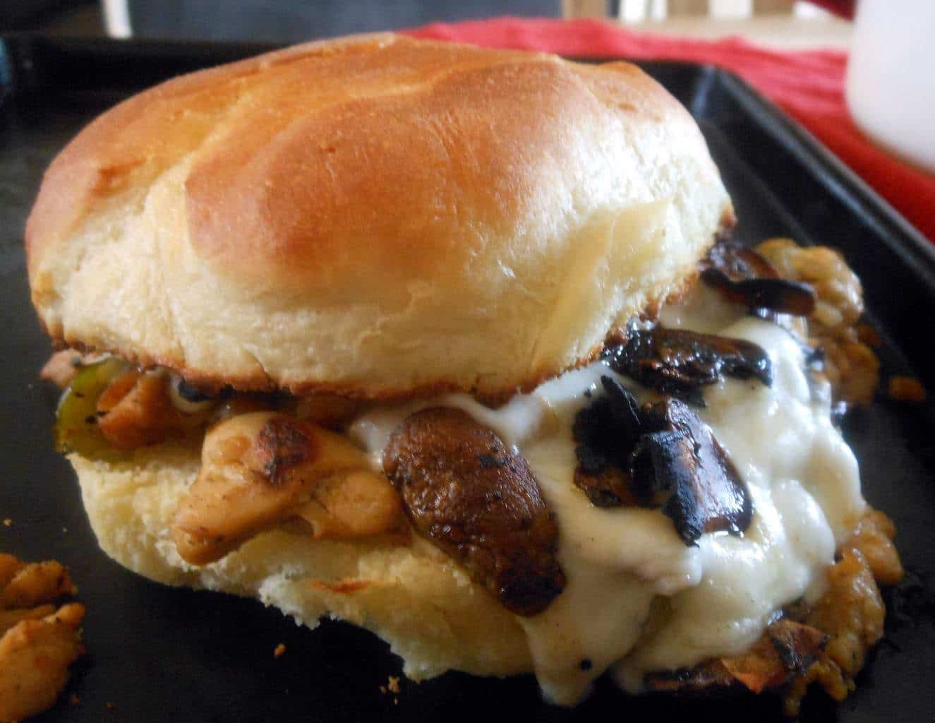 Chicken Philly Sandwiches Sugar Dish Me