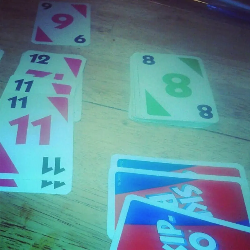 playing Skip-Bo