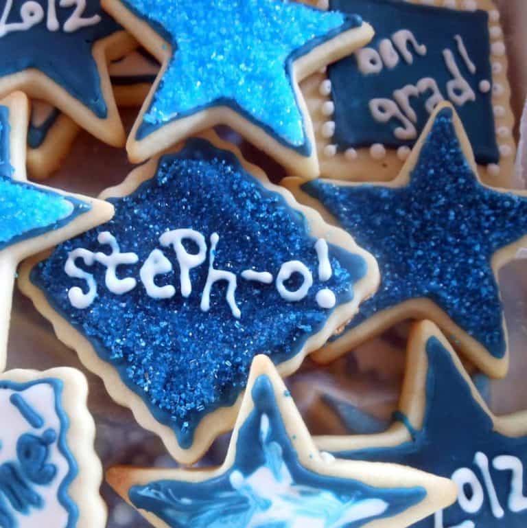 graduation cookies