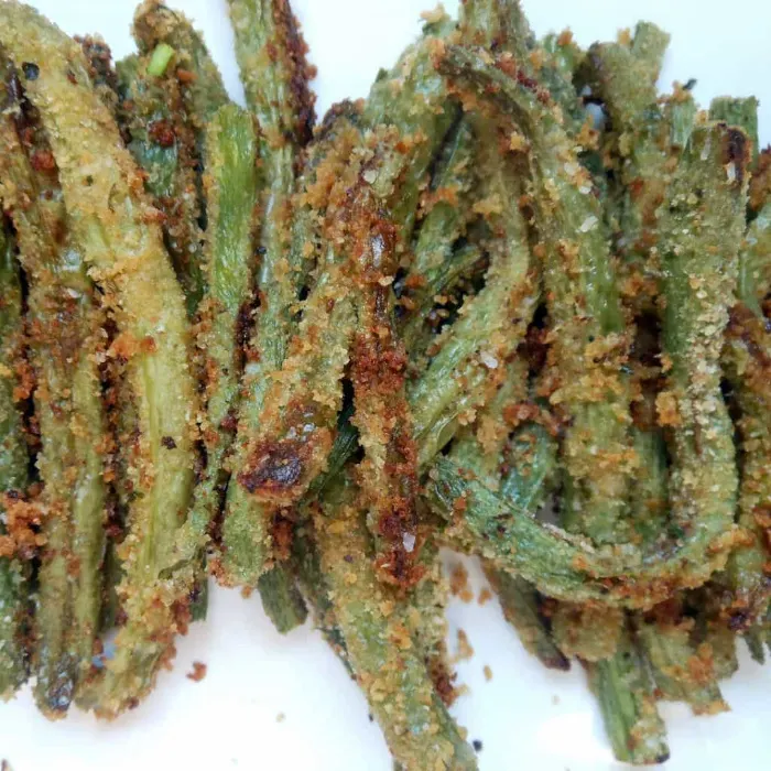 Crispy Baked Green Bean Fries