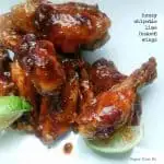 Honey Chipotle Lime Baked Wings